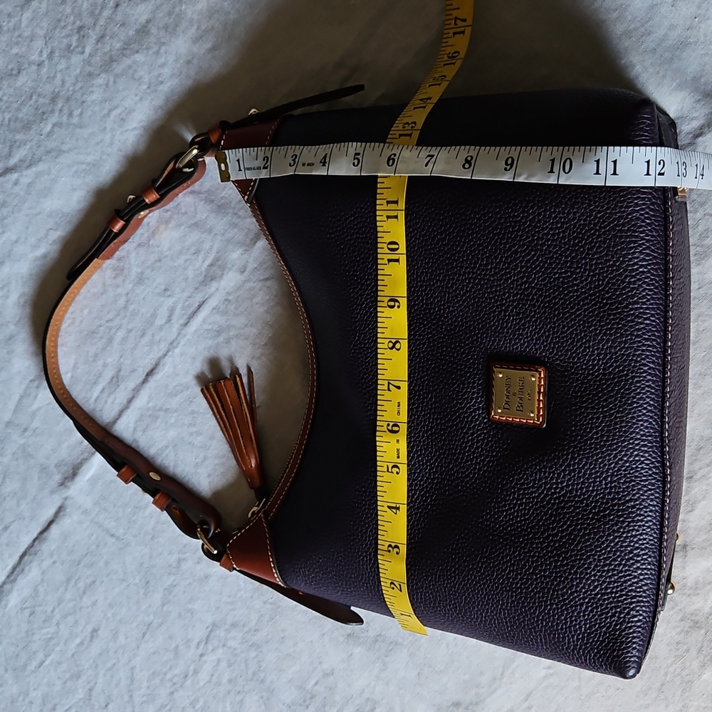 Dooney & Bourke Hobo Pebble Grain Leather Bag Purse - Picture 15 of 16